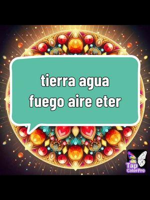 #Tapcolorpro#agua#tierra#fuego#aire#eter