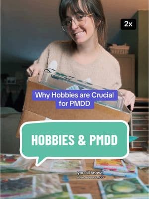 Hobbies do more than pass the time—they work on a physiological level to stabilize brain chemistry, regulate stress, and reduce inflammation, all while giving you a sense of control and fulfillment. For someone with PMDD, hobbies can be a lifeline, helping manage symptoms and build resilience for the long term. #pmdd #premenstrualdysphoricdisorder #pmddawareness #pmddsupport #pmddstruggles #pmddwarrior #pmsproblems #womenshealth #afabhealth #adhdinwomen #afabadhd #mentalhealthmatters 