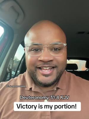 Victory is your portion! #deuteronomy31v8 #bibleverse #christiansoftiktok  #dailydevotional #scriptureoftheday 