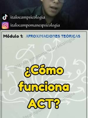 MiniCurso - ACT  #psicologia #curso #terapiadeaceptacionycompromiso #aprendizaje #fyp #psicoterapia #ciencia #conducta #conductismo #psico #peru #2025 #actualidad 