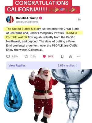 #calfornia #water #Trump #fypシ 