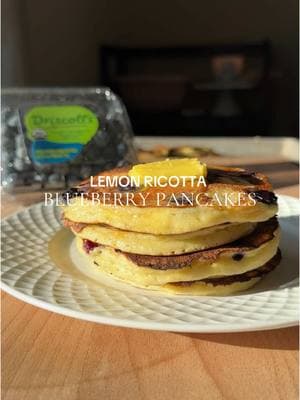 #ad | National Blueberry Pancake Day has never been better than with this Lemon Ricotta Blueberry Pancake Recipe. You know that @Driscoll’s always makes every recipe a little bit sweeter and this recipe is no exception.  Find the recipe on Driscolls.com.  #driscolls #driscollsberries #nationalblueberrypancakeday #pancakerecipe #blueberrypancakes