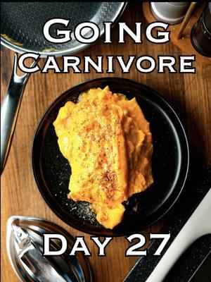 Going Carnivore Day 27: Carnivore Omurice! . Man have I been craving this one! Brisket is a surprisingly good substitute for rice! . . . 📸: @thekitchenwhitelaw . . . #TheKitchenWhitelaw #carnivore #omurice #brisket #bbq #barbecue #bbqbrisket #meat #meateater #carnivorediet 