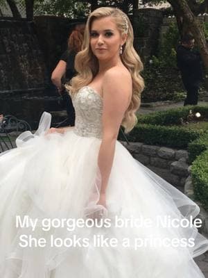 #likeaprincess #wedding#bridetobe #bridalhairstyle#weddingideas#weddinginspo#nycbride#nycwedding#njwedding#usawedding#manhattanstyle#puffydress#longhairstyle#blondhair#manhattanwedding#beautifulwedding