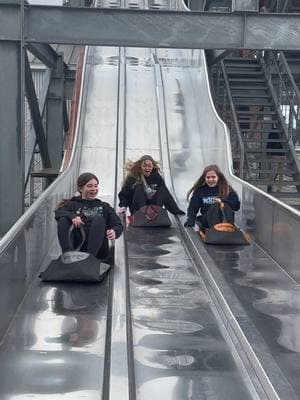 3 moms, 3 daughters, and a whole lot of laughs creating core memories… and possibly some sore backs from all the climbing and sliding. 😂 #corememories #momsquad #skylineparkatl #winterstorm  @jenna @Shayna Hogan @Morgan Gordon 