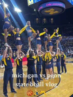 bball on top go blue 〽️ #umich #michiganbasketball #collegebasketbal #pennstate #bball 