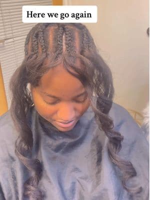 This Is Crochet Braids. A versatile illusion crochet braid style may be your next go to protective hairstyle! #fyp #creatorsearchinsights #trending #crochetbraids #illusioncrochetbraids #crochetbraidstutorial #crochetbraidstyles #fypシ #humanhaircrochetbraids #transformation #hairstyle 