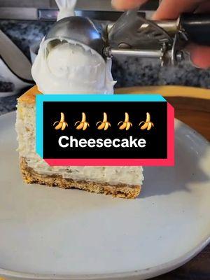 Replying to @mysuperhero_helmethair_   This is my very favorite cheesecake!!  #viralvideo #militarylife #milspo #milspouse #bananacheesecake #cheesecake 