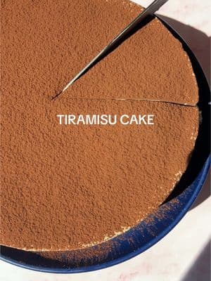 Our viral tiramisu brownies in cake form start with a layer of decadent chocolate cake that gets topped with an espresso mascarpone cream and finished with a dusting of cocoa powder. Full tiramisu cake recipe linked in bio. Ingredients Chocolate Cake: 3/4 cup all-purpose flour 90 g ½ cup unsweetened cocoa powder 60 g 1 cup granulated sugar 200 g 1 teaspoon baking soda 5 ml ½ teaspoon baking powder 2.5 ml ½ teaspoon salt 2.5 ml 1/4 cup oil 60 ml ½ cup buttermilk 120 ml 1 egg 1 teaspoon vanilla 5 ml ½ cup warm water 120 ml Espresso Mascarpone Cream: 16 oz mascarpone 2 cups heavy cream 480 ml 1/3 cup granulated sugar 65 g ¼ teaspoon salt 1 tablespoon vanilla bean 2 tablespoon DeLallo instant espresso powder 30 ml 3 tablespoons freshly ground coffee grounds medium grind Assembly 3 tablespoons cocoa powder . . . #tiramisu #tiramisucake #chocolatecake #chocolatecoffee #chocolatecoffeecake 