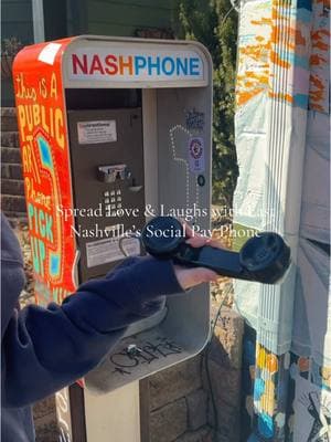 Did you know there’s a social pay phone in East Nashville’s Five Points neighborhood? Spread some love and some laughs with NashPhone’s public art piece. 📞 Just pick it up, listen to the message and share your voice. Cough, cough, is this thing on? ✨ #nashville #nashvilletennessee #eastnashville #eastnash #nashphone #nashvillescene #nashvillelifestyle #fivepointsnashville #creatorsearchinsights  