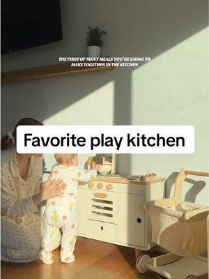 Every “first” is so special 🥹🤍 Little Miss loves her new play kitchen from @Lalo - Baby and Toddler use code HANNAHRAYBRUCE at checkout! #lalopartner #lalofam #firsttimemom #newmom #playkitchen #7monthsold #1stbirthdaypresent #babytoys #postpartum #momlife #CapCut 