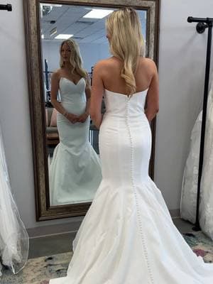 Do you like her with or without the overskirt?  #shopvictoriagrace #weddingdress #bride #bridetobe2025 #bridetobe #bridetobe #weddingtiktok 