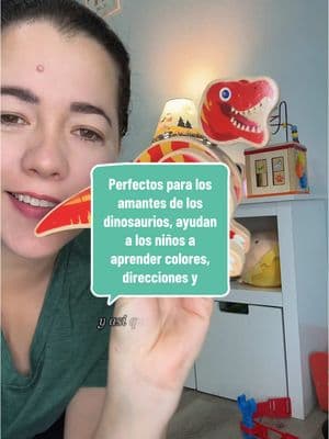 Lo ameeee y se q a mi BEBE le va a encantar #dinosaurlovers #kidslearning #learncolors #handeyecoordination #offscreens #puzzle #snapdinos #buildingblock #colorsorting #socialskills #patience #montessori #montessoritoy 