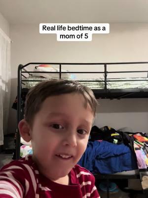 Real life bedtime as a mom of 5. It's wild most nights 😅 #gtube #tubielife #tubie #momof5 #bedtimeroutine #reallifeathome #momcontent #motherhood #babyindy 