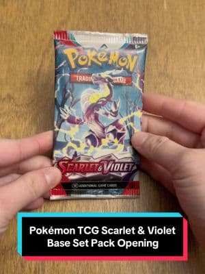 Opening another pack of Pokémon Scarlet & Violet base set, this pack also came from one of the stacking tins! #pokemon #pokémon #pokemontcg  #pokemoncards #pokemoncollection #pokemoncardsopening #pokemonfan #pokemoncollector #pokemoncardcollector #pokemoncard #scarletviolet #pokemonscarletviolet #pokemonscarletandviolet #pokemonscarlet #pokemonviolet #packopening #pokemonpackopening #pokemoncommunity #pokemontiktok #pokemonhits #pokemonpulls #pokemonlegendsarceus 