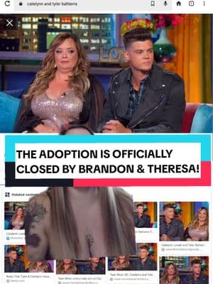 The time had come for Brandon & Theresa to take the next step, and I fully support their decision #catelynnandtyler  #adoption #unpopularopinion #justmythoughts 