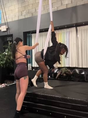 class was so fun yesterday #aerial #aerialyoga #yoga 