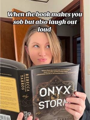 I didn’t expect to laugh so hard. What was your fav quote? #onyxstorm #BookTok #booktoker #fourthwing #ironflame #ridoc #ridocfourthwing #xadenriorson #violetsorrengail 