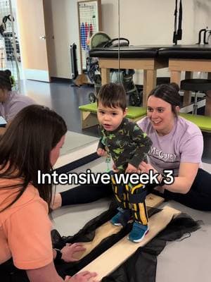 Sweet boy. He got to try some new exercises today. So proud of him. He’s pushed through this intensive like a champ. #cerebralpalsy #cerebralpalsyawareness #hie #microcephaly #intensive #dmi #dmitherapy #dmiintensives 