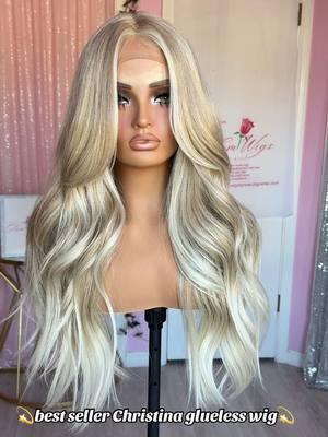 Glueless natural wig  . #gluelesswig #syntheticwigs #realwigs #wiginstall #wigtok #precutlacewig #fyp #blondewig #wiginstall 