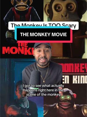 The monkey movie is too scary #horrormovie #films #movies #themonkey #longlegs #fyp 