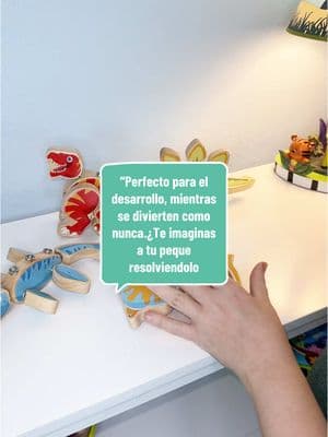 Dale horas de divercion a tu hijo segura y divertidas 🥰#dinosaurlovers #kidslearning #learncolors #handeyecoordination #offscreens #puzzle #snapdinos #buildingblock #colorsorting #socialskills #montessori @Pure Pampering 