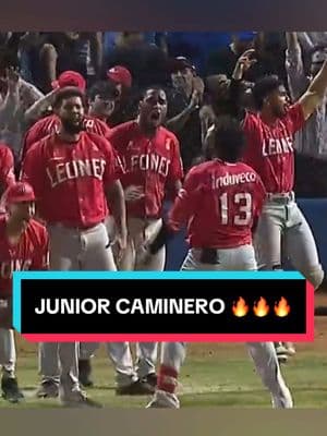 Junior Caminero pegó el HR más importante de su carrera y fue nombrado MVP de la Serie Final en LIDOM. 💥💪🔥 #lasmayores #sports #baseball #juniorcaminero #dominicana #latino #mvp #leones #escogido #homerun #wow #win #beisbol  #lidom 