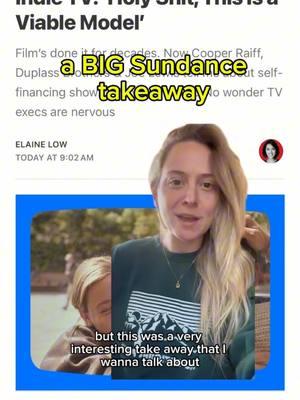 My favorite sundance takeaway so far! #filmnews #filmindustry #filmtok #sundance #entertainmentindustry #screenwriter #director #indiefilm #actorsoftiktok #directortok #independentfilm