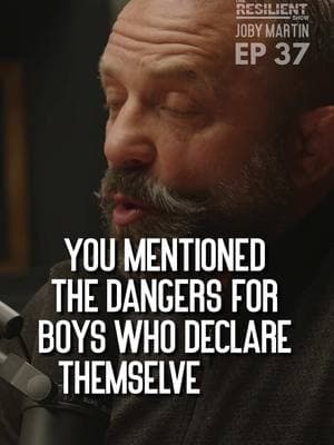 We have a society that’s filled with boys who declare themselves as men, Pastor Joby Martin joined us talk about this issue and more when it comes to biblical manhood.  #manhood #biblicalmanhood #biblicalmasculinity #masculinity #manliness #realmen #realman #man #truth #podcast #podcastclips 