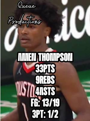 FULL VIDEO ON YT LINK IN BIO #queueproductions #morequeueproductions #amenthompson #NBA