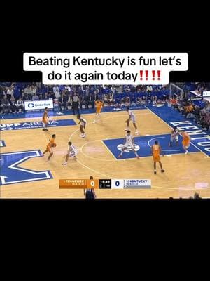 Let’s do it again!!!! #tennesseebasketball #vols #kentuckybasketball #tennesseevskentucky 