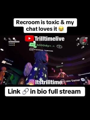 Subscribe link in bio                    #recroomgame #recroomfunnymoments           #twitch #youtube #fyp 