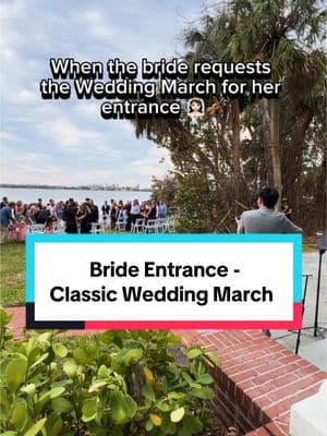 Classical Music for your wedding entrance? Yes !! 🎻🎻 #wedding #weddingmarch #tampaweddings #orlandoweddings #tampaviolinist #violinist 