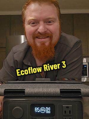 Ecoflow River 3 @Sarita&ChrisHudson #ecoflow #solargenerator #solarpower #emergencypower #backuppower #campingpower #portablepower #TikTokShop #fyp #fy #paratii #viralvideo #foryoupage #foru #tiktok 