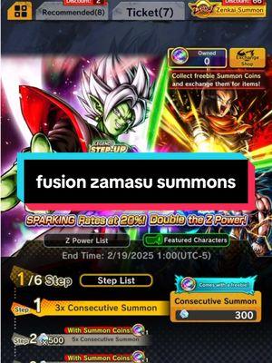 didn’t expect to pull him at all  but showcase will be on the way 🫡  • • • #dragonballlegends #dbl #dblegends #zamasu #fusionzamasu #zamasufusion #foryoupage #fyp #creatorsearchinsights 