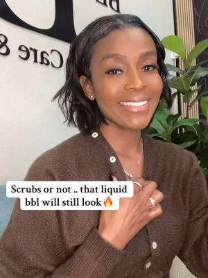 Business casual or scrubs, you still getting “cheeked up” creatorsearchinsights #fyppp #blackgirlmagic #blackgirltiktok #medspalife #medspahouston #thebetterbodyshop #houstontexas #sculptrabbl #liquidbblhouston #renuvabblhouston #medspahoustontx #renuva #renuvabbl #renuvabblhouston #nonsurgicalbbl #houston #medspa #houstontx 