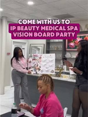 2025 goals, but make it ✨glow✨ Our contributors, Ashanti and Carmen soaked up the good vibes (and some major self-care inspo) at IP Beauty Med Spa’s vision board party! Who’s in for their Galentine’s event next? 💖  📍70 S Front Street #memphis #ilovememphis #selflove #SelfCare #visionboard #galentines 