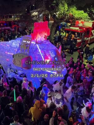 Who’s going to Chewbacchus this weekend? I really love this parade that celebrates all things sci-fi! 🛸👽 #neworleansmardigras #kreweofchewbacchus #mardigrasparade #chewbacchus #neworleans #mardigras 