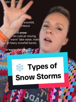 Blizzards! Snow squalls! Clippers! Let's talk about different types of #snow storms. #wx #weather #forecast #science #stem #steam #WomenInScience #womeninstem #abc #xyz #fyp #fypシ #trending #meteorologist #meteorology #blizzard #snowsquall #clipper #noreaster #weatherweenie #LearnOnTikTok #weathertok #STEMTok #sciencetok 