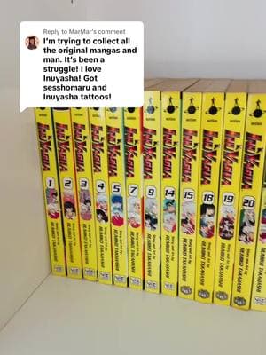 Replying to @MarMar InuYasha Manga Collection. I just started to collect the big mangas now too. I have almost all of them. I even have the ani-manga too. #inuyasha #inuyashaanime #inuyashatiktok #inuyashakanketsuhen #inuyashathefinalact #inuyashaedit #inuyashafan #inuyashafans #inuyashaxyashashime #yashahime #hanyounoyashahime #hanyonoyashahime #yashahimeprincesshalfdemon #yashahimehalfdemonprincess #inuyashacollection #inuyashamerch #inuyashamanga #animemanga #manga #animanga #animemerch #animemerchandise #animecollection #anime #mangatiktok #mangatok #animetiktok #animetok #animefan #animefans #animeedit #animefyp #animefypシ #animeforyou #animeforyoupage #inuyashafandom #inuyashafyp #inuyashaforever #inuyashaxkagome #inuxkag #kagome #sesshomaru #rin #miroku #sango #kirara #otaku #otakus #weeb #weebs #fyp #fy #fypシ #fypage #fypシ゚viral #foryou #foryoupage #foryourpage #viral #virall #xyzbca #abcxyz 