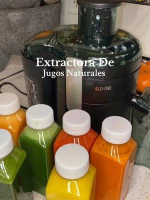 Extractora para jugos naturales 🥒🍍🍏🍊🥕🍅🥬 #TikTokShop #juicerecipe #jugoverde #jugosdetox #jugosnaturales #jugosverdes #recetadejugos 