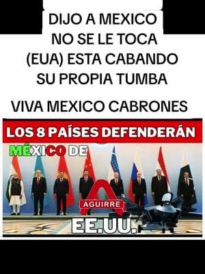 RUSIA DIJO A MEXICO NO SE LE TOCA (EUA) ESTA CABANDO SU PROPIA TUMBA VIVA MEXICO CABRONES #parati #Viral #morenistas #mañanera #tictokers #youtubers #chairos #antiamlovers #Aguirre  #antiamlovers #telemundo #telemundo #mexicanosencanada🇲🇽🇨🇦 #mexicanosenusa #tictokers #influensers #prianistas