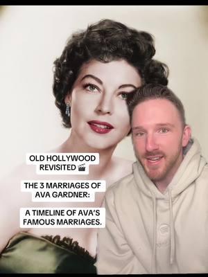 Revisiting the three marriages of the iconic Ava Gardner. She was married to some of the most famous men of the 20th century, including Frank Sinatra and Mickey Rooney! #avagardner #franksinatra #mickeyrooney #oldhollywood 