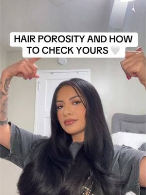 HAIR POROSITY AND HOW TO TEST YOURS ✅♥️ #hairporositytips #hairporosity #hairtipsandtricks 