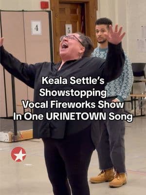 She’s #1 for singing this before 11am 🤩 Don’t miss Keala Settle in URINETOWN at New York City Center February 5th - 16th. Tickets at Broadway.com 🎟️ #kealasettle #urinetown #newyorkcitycenter #musicaltheatre #fyp #explore #greatestshowman #thegreatestshowman #singer #singing @New York City Center @Jordan Fisher 