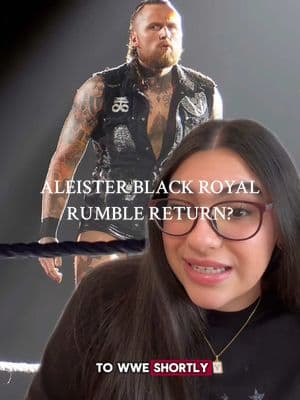 Could we be getting the long awaited Aleister Black return this weekend at the Royal Rumble? Let me know all your thoughts in the comments! ⤵️ #WWE #RoyalRumble #aleisterblack #malakaiblack #zelinavega #aew #wwereturn #prowrestling