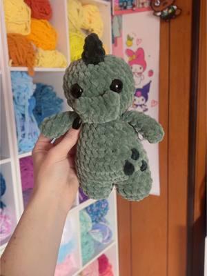 It’s pattern release dayyy 🥳 Pattern: by me (releasing today at 6pm EST) 🦖 #crochet #crochettok #crochetinspiration #amigurumi #darbyscrochetcorner #crochetersoftiktok #crochetpattern #crochettiktok #fyp #yarn #foryou 