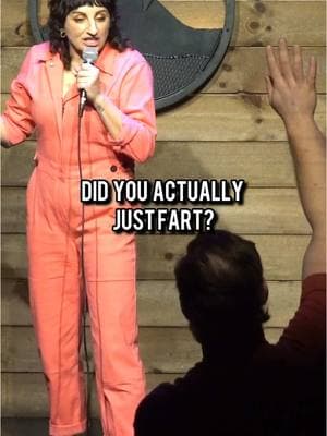 Man farts during my last joke #fart #farting #farts #fartsarefunny #unreal #standup #standupcomedy #dadjokes #frontrow #comedyclub 