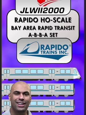 James Wright @jlwii2000showing off the rapidotrainsinc HO-Scale BART A-B-B-A Set Get your order in at: https://www.trainworld.com/shop-by-brand/rapido.html?engine_style=922 Makes sure you check out James Wright on the JLWII2000 YouTube channel: https://www.youtube.com/@jlwii2000 #jlwii2000 #jameswright #trainworld #trainworldtv #trainland #HO #hotrain #horapido #rapidotrainsinc #rapido #BARTtrain #abbatrain #abbabarttrain