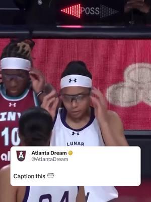 If we locked in, ain’t no switchin up 🥽  #DoItForTheDream #atlantadream #rhynehoward #unrivaled #allishagray 